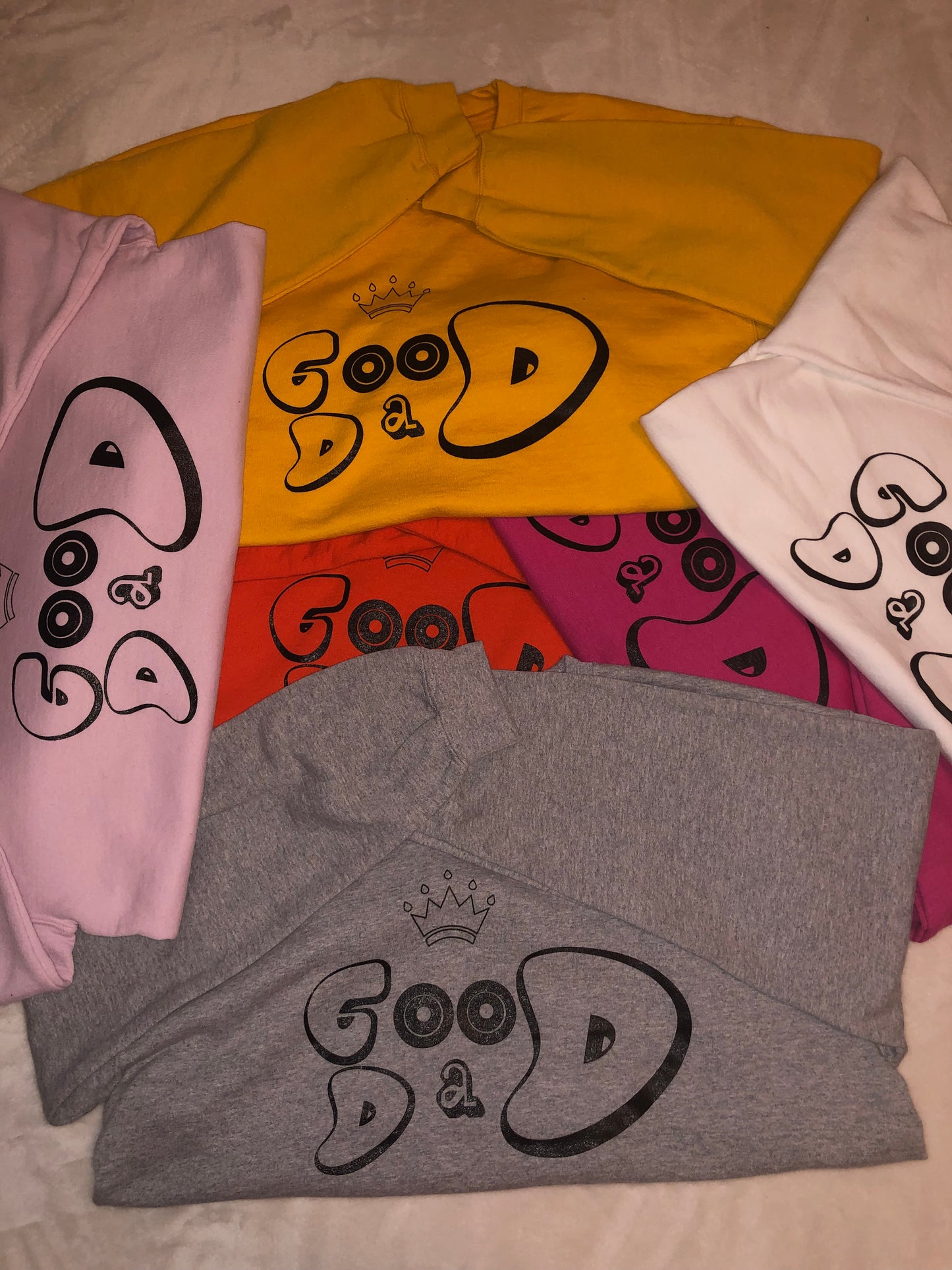 GOOD DAD Sweatshirt w/BLACK Letters