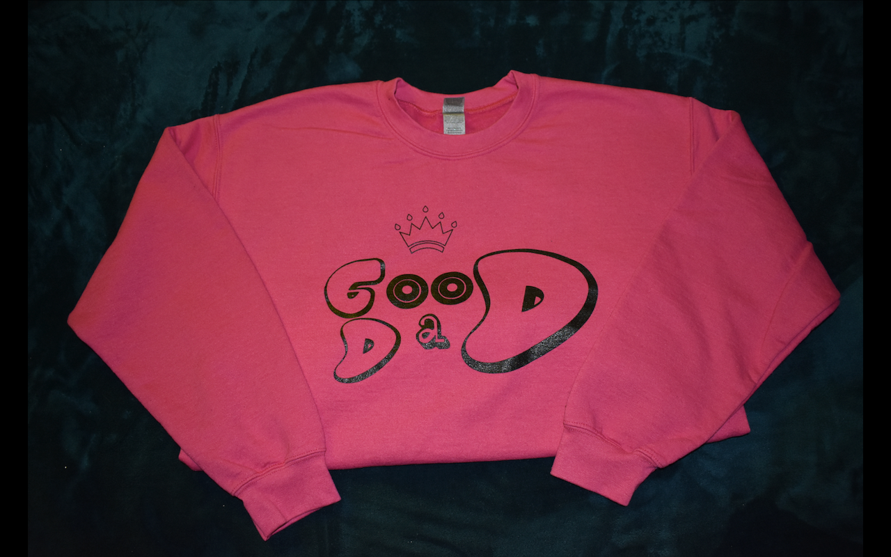 GOOD DAD Sweatshirt w/BLACK Letters