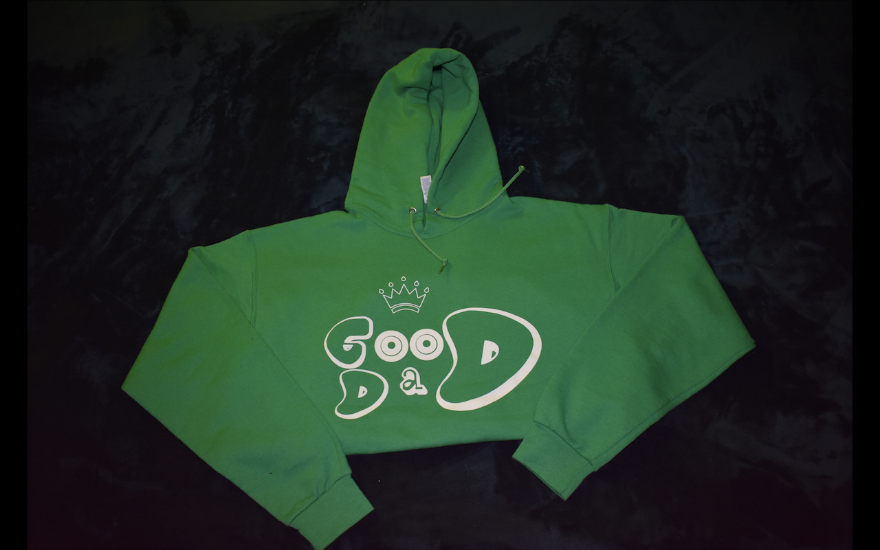 GOOD DAD Hoodie w/WHITE Letters